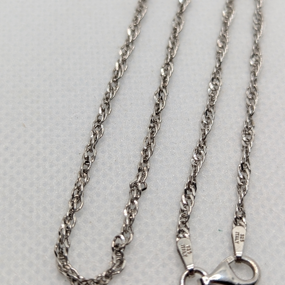 925 Rope Chain Necklace - Picture 3 of 4